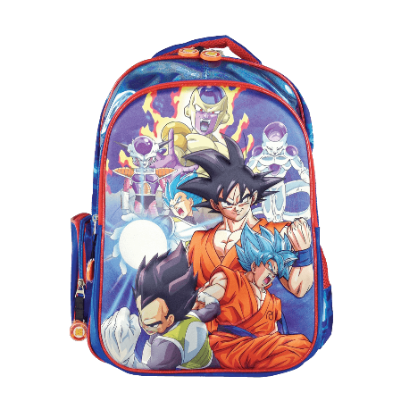 Mochila con los personajes de la serie animada